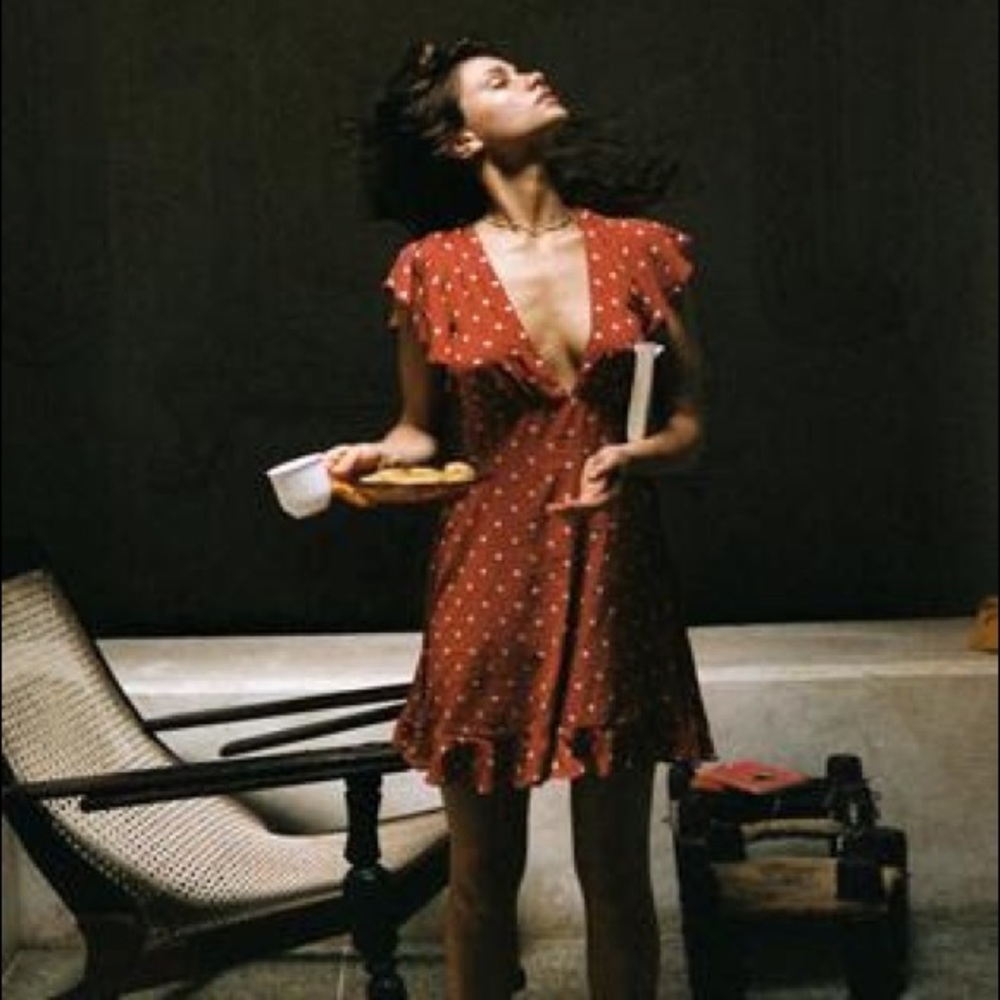 Auguste Polly Sunday Dress in Red